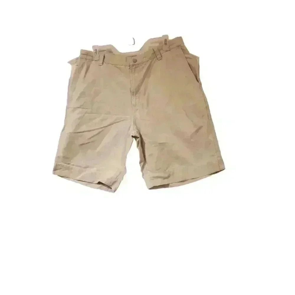 Columbia Men's Ivory Cotton Chino Shorts